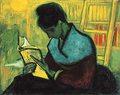 Roman's Reader, 1888 | Vincent van Gogh | Painting Reproduction