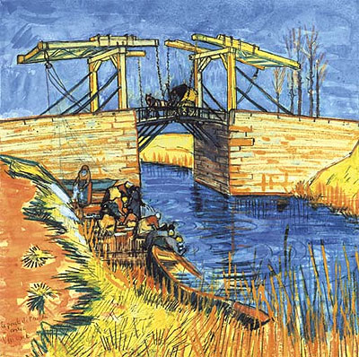 The Langlois Bride at Arles, 1888  | Vincent van Gogh | Painting Reproduction