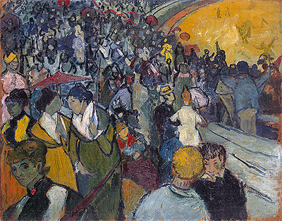 Arena at Arles, 1888 | Vincent van Gogh | Gemälde Reproduktion