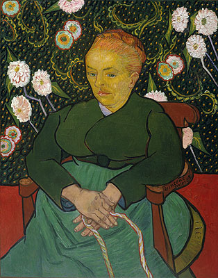 La Berceuse (Woman Rocking a Cradle), 1889 | Vincent van Gogh | Painting Reproduction