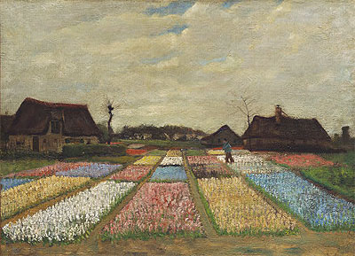 Flower Beds in Holland | Vincent van Gogh | Painting Reproduction