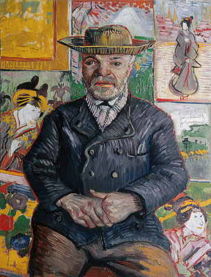Portrait of Father Tanguy | Vincent van Gogh | Painting Reproduction