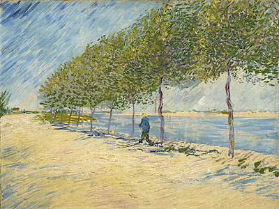 Along the Seine, 1887 | Vincent van Gogh | Painting Reproduction