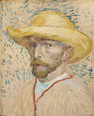 Self Portrait, 1887 | Vincent van Gogh | Gemälde Reproduktion