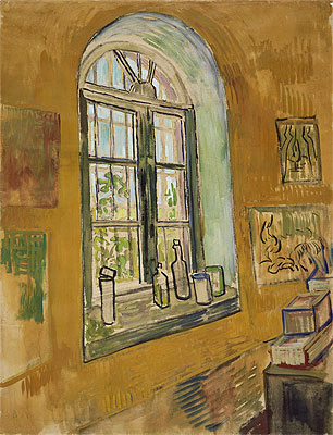 Window in the Studio, 1889 | Vincent van Gogh | Gemälde Reproduktion