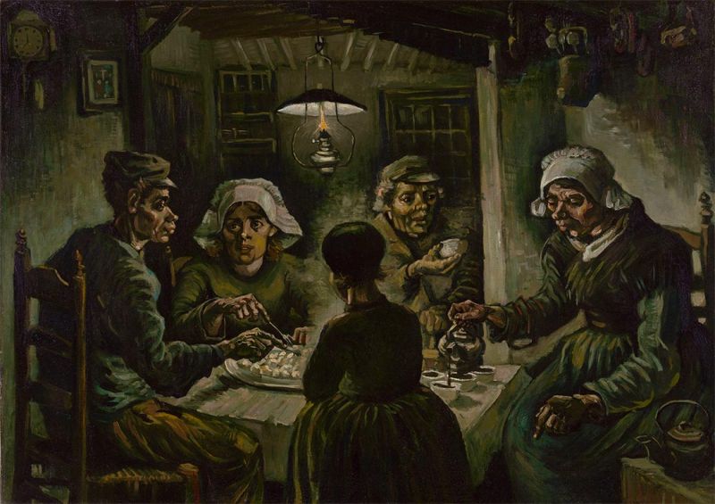 Die Kartoffelesser, 1885 | Vincent van Gogh