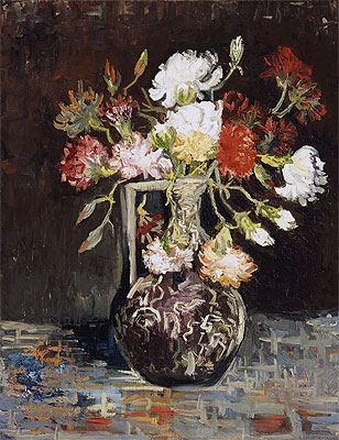 Bouquet of Flowers, 1886 | Vincent van Gogh | Gemälde Reproduktion