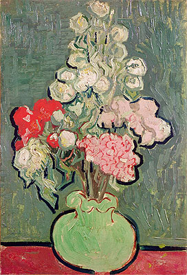 Bouquet of Flowers, 1890 | Vincent van Gogh | Painting Reproduction