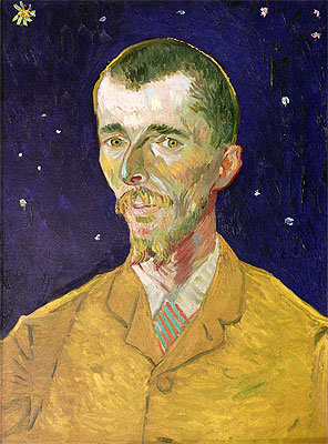 Bildnis des Eugene Boch | Vincent van Gogh | Gemälde Reproduktion