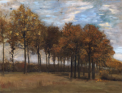 Autumn Landscape, c.1885 | Vincent van Gogh | Gemälde Reproduktion