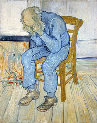 Old Man in Sorrow (On the Threshold of Eternity), 1890 | Vincent van Gogh | Gemälde Reproduktion