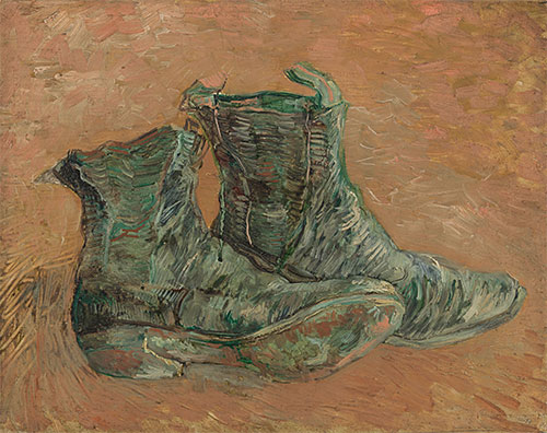 Shoes, 1887 | Vincent van Gogh | Painting Reproduction