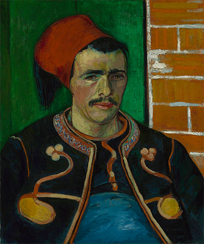 Der Zirkelsoldat | Vincent van Gogh | Gemälde Reproduktion