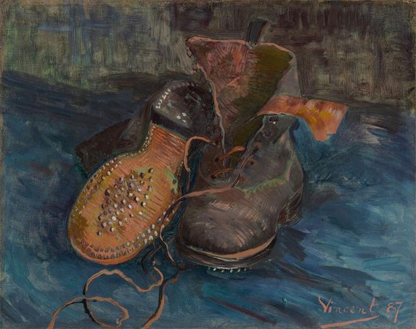 Ein Paar Stiefel | Vincent van Gogh | Gemälde Reproduktion