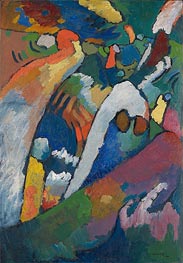 Improvisation No. 7 (Storm), 1910 by Kandinsky | Painting Reproduction