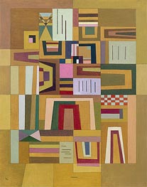 Ausgleichrosa, 1933 von Kandinsky | Gemälde-Reproduktion