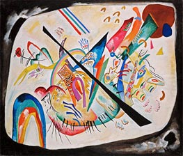 White Oval, 1919 by Kandinsky | Painting Reproduction