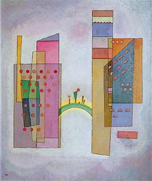 The Bridge, 1931 von Kandinsky | Gemälde-Reproduktion