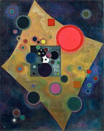 Accent en Rose, 1926 by Kandinsky | Painting Reproduction