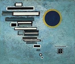 Unequal, 1932 von Kandinsky | Gemälde-Reproduktion