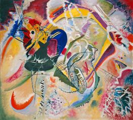 Improvisation 35, 1914 by Kandinsky | Painting Reproduction