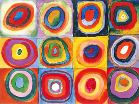 Concentric Circles, 1913 | Kandinsky | Painting Reproduction