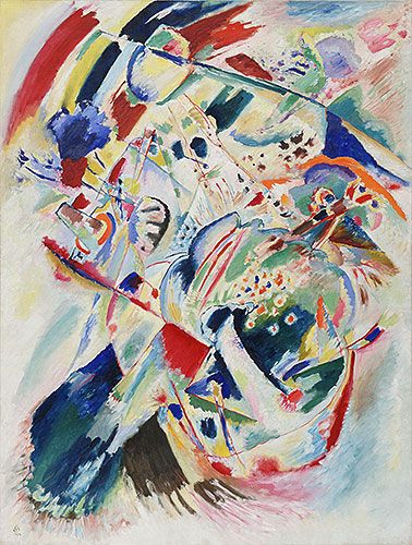 Panel for Edwin R. Campbell No. 4, 1914 | Kandinsky | Gemälde Reproduktion