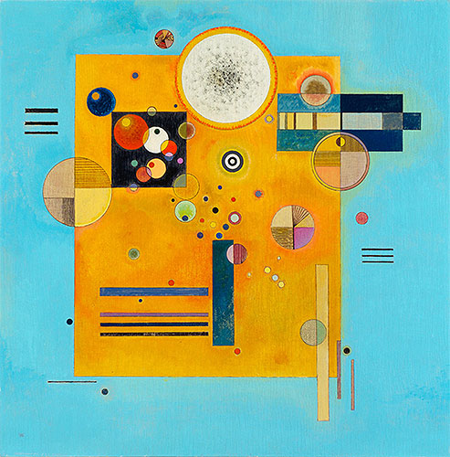 Soft Pressure | Kandinsky | Painting Reproduction