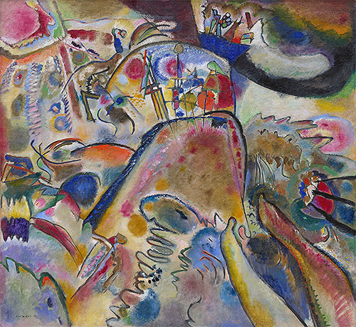 Kleine Freuden, 1913 | Kandinsky | Gemälde Reproduktion