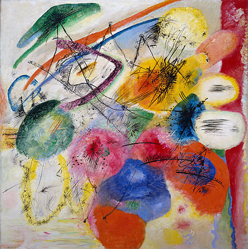 Black Lines | Kandinsky | Painting Reproduction