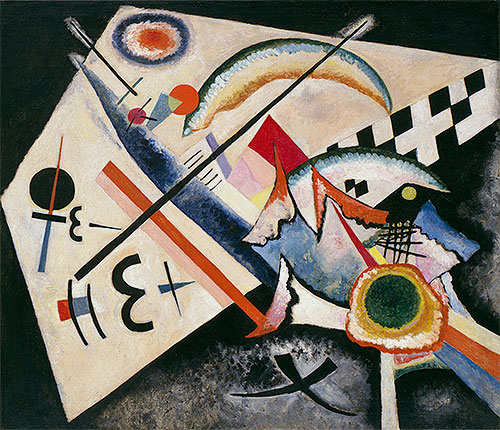 White Cross | Kandinsky | Painting Reproduction