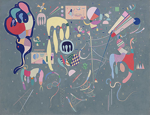 Various Actions, 1941 | Kandinsky | Painting Reproduction