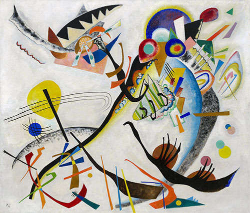Blue Segment | Kandinsky | Painting Reproduction