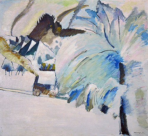 Winter Landscape, 1911 | Kandinsky | Painting Reproduction