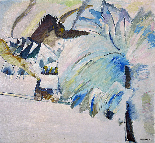Winterlandschaft | Kandinsky | Gemälde Reproduktion