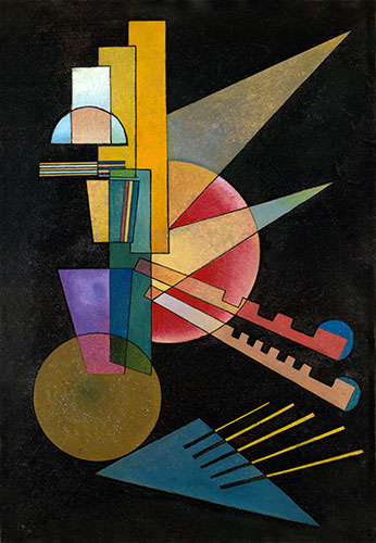 Abstrakte Interpretation | Kandinsky | Gemälde Reproduktion