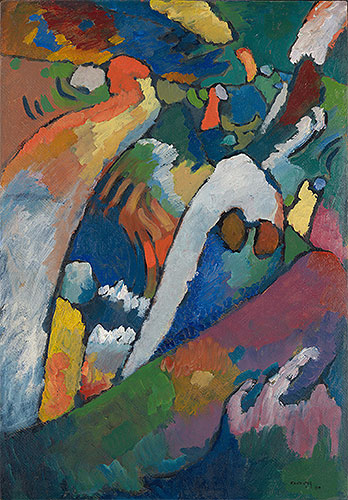 Improvisation No. 7 (Storm), 1910 | Kandinsky | Painting Reproduction