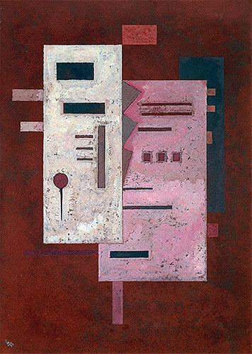 Soft Harshness, 1933 | Kandinsky | Painting Reproduction