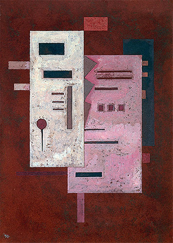 Soft Harshness | Kandinsky | Painting Reproduction