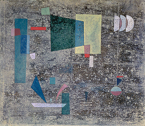 Langsam heraus, 1931 | Kandinsky | Gemälde Reproduktion