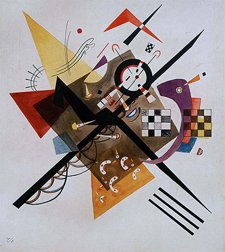 On White II, 1923 | Kandinsky | Painting Reproduction