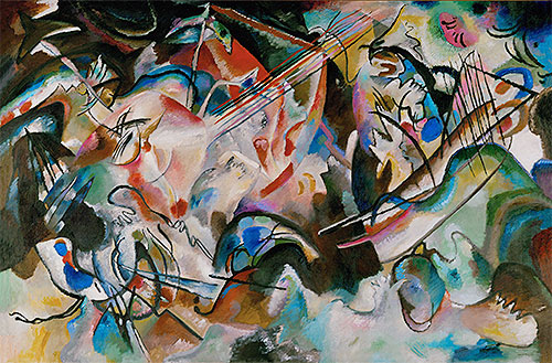 Composition No. 6, 1913 | Kandinsky | Painting Reproduction