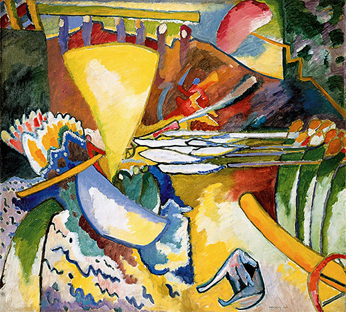 Improvisation 11, 1910 | Kandinsky | Gemälde Reproduktion