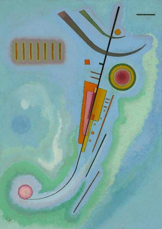 Leger (Abstract Art), 1930 | Kandinsky | Gemälde Reproduktion