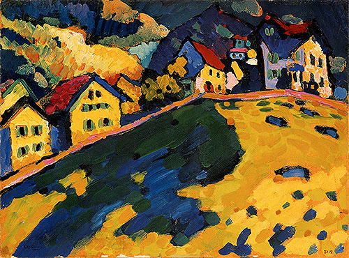 Summer Landscape, 1909 | Kandinsky | Painting Reproduction