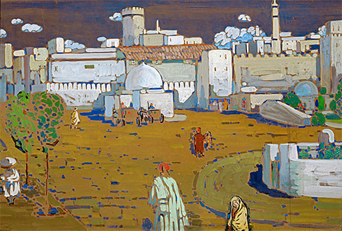 An Arab Town, 1905 | Kandinsky | Painting Reproduction