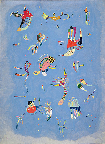 Sky Blue | Kandinsky | Painting Reproduction