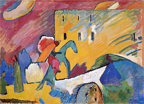 Improvisation 3, 1909 | Kandinsky | Painting Reproduction