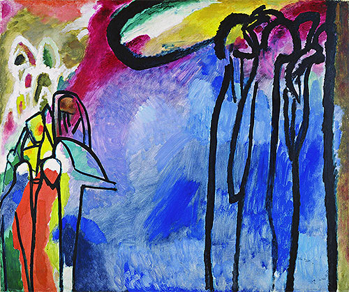 Improvisation 19, 1911 | Kandinsky | Gemälde Reproduktion