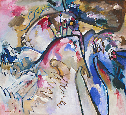 Improvisation 21A, 1911 | Kandinsky | Gemälde Reproduktion